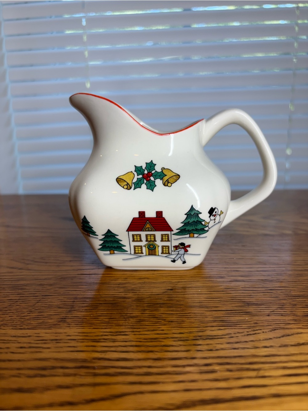 Vintage 1987 “The Joy Of Christmas” Ceramic Creamer